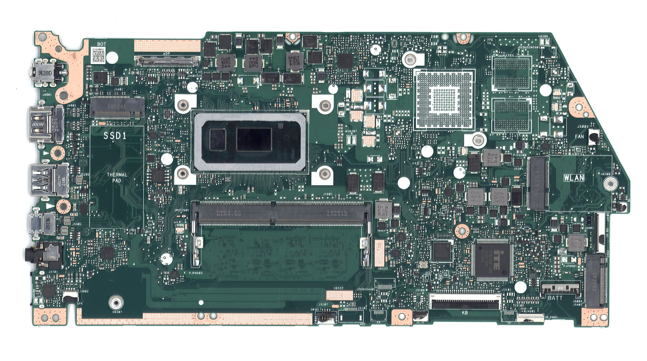 Материнская плата для Asus X532FA 8G/I5-8265U 90NB0MI0-R00040