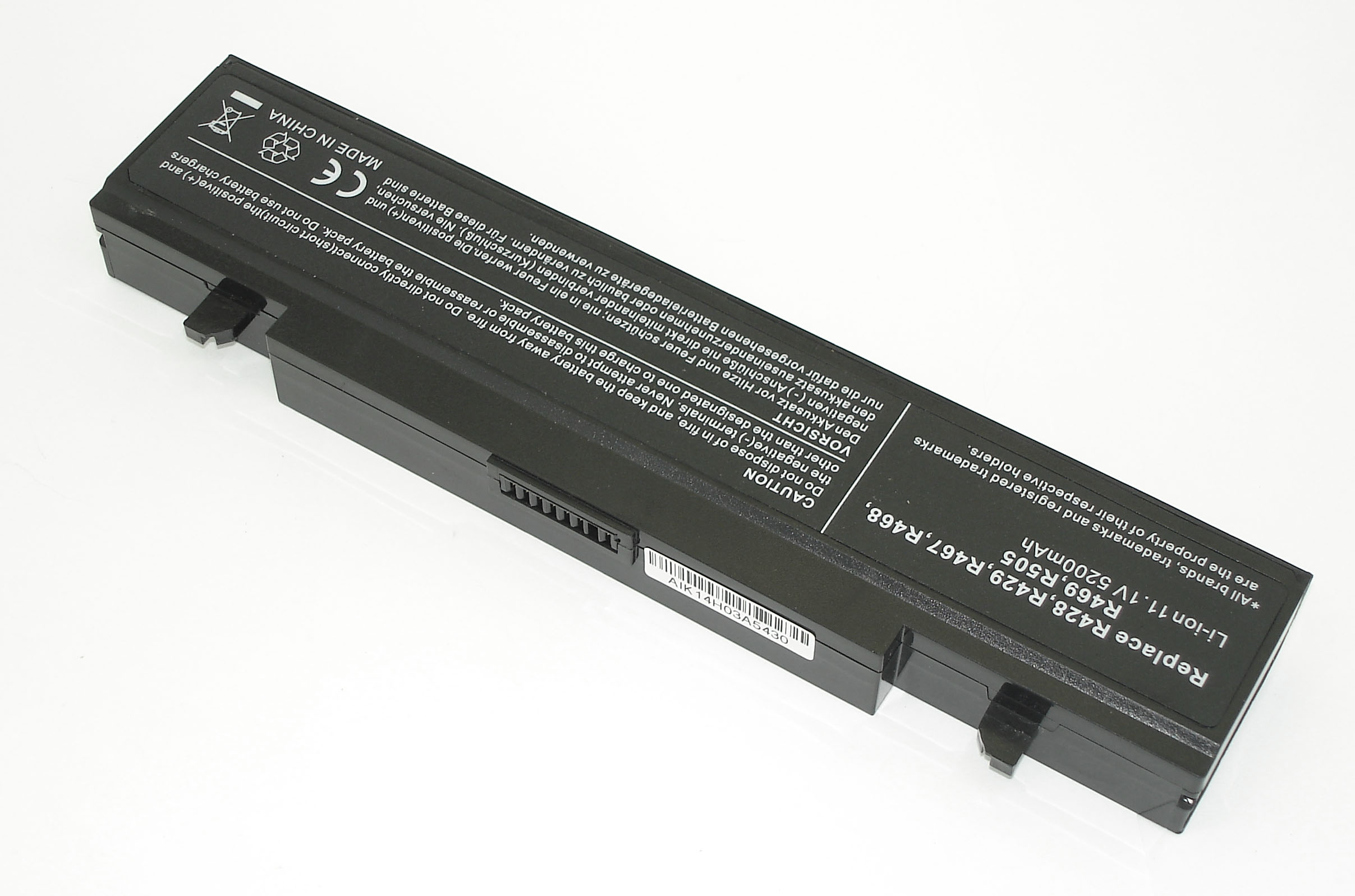 Аккумуляторная батарея для ноутбука Samsung R420 R510 R580 (AA-PB9NC5B) 5200mAh OEM черная