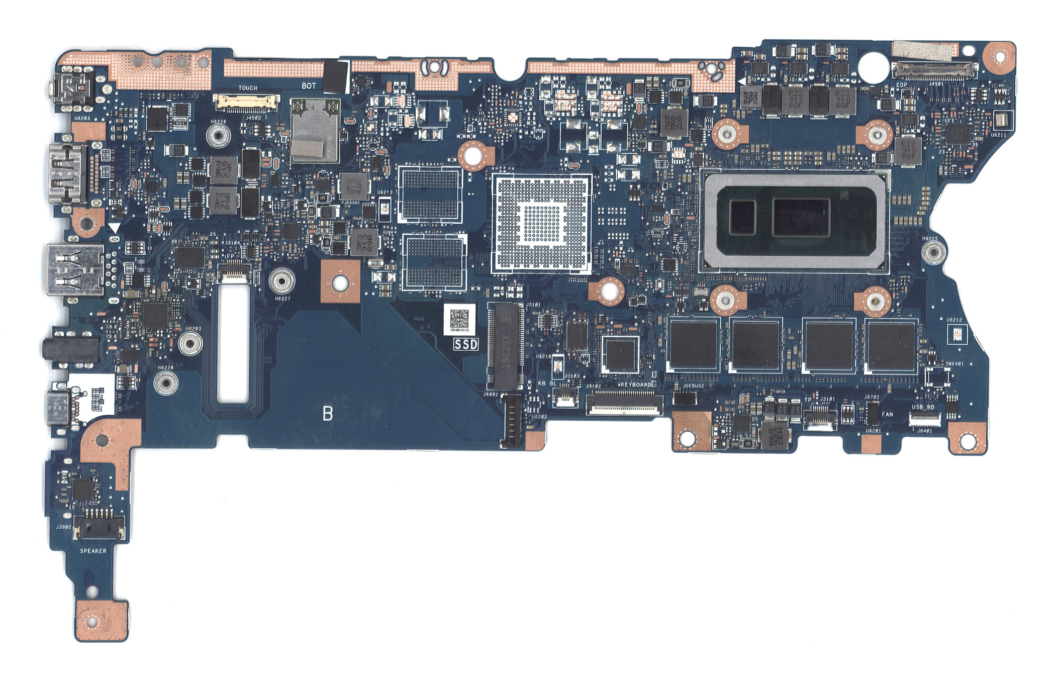 Материнская плата для Asus UX461FA 8G/I5-8265U 90NB0K10-R00021