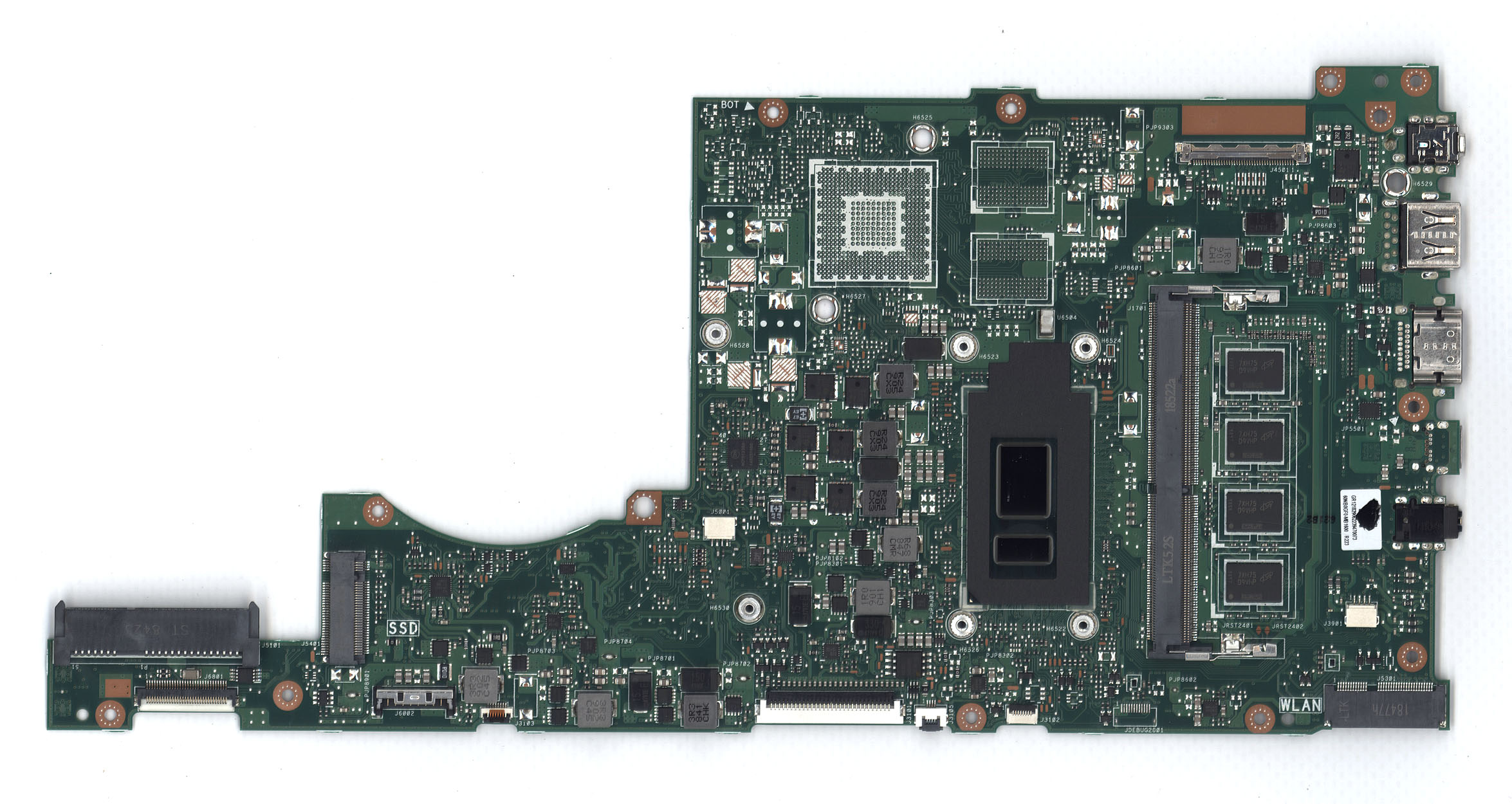 Материнская плата для Asus X411UA 8G/I7-8550U 90NB0GF0-R00041