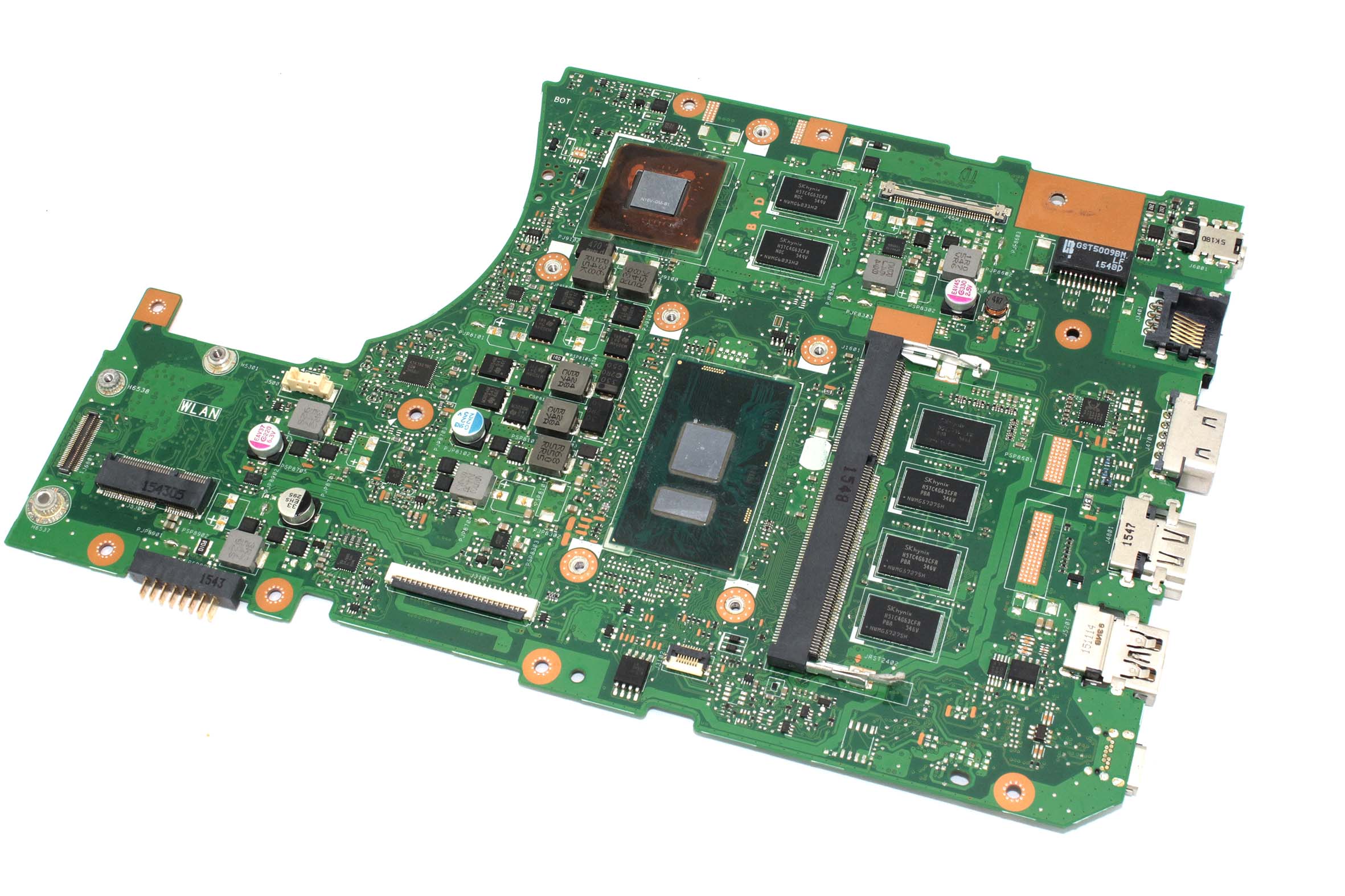 Материнская плата для Asus X556UJ 4G/I7-6500U донор компонентов