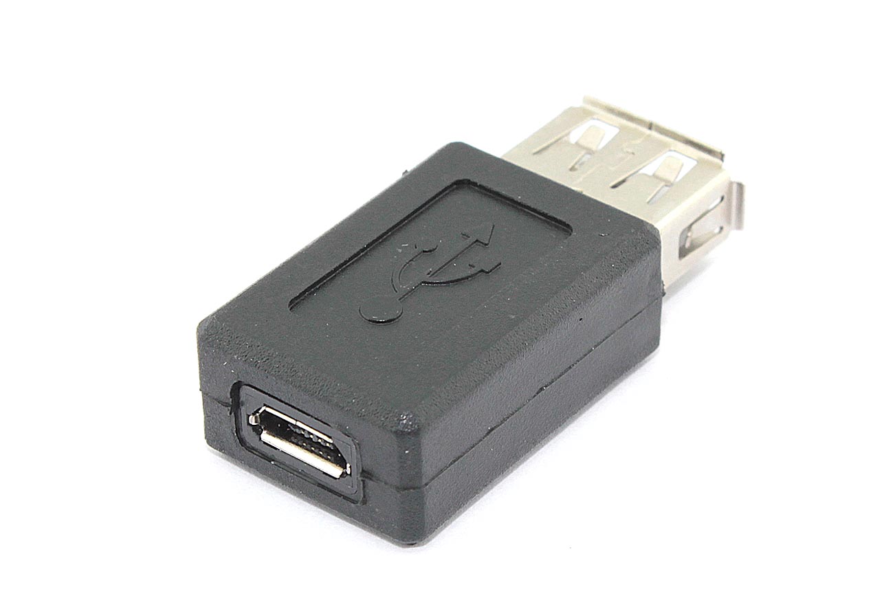 Переходник USB 2,0 тип A мама на Micro USB тип B мама