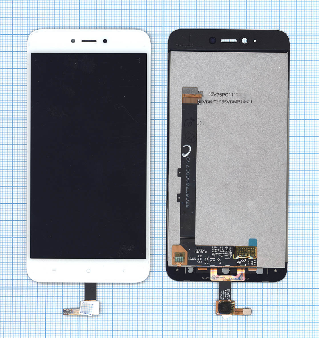 Дисплей для Xiaomi Redmi Note 5A белый
