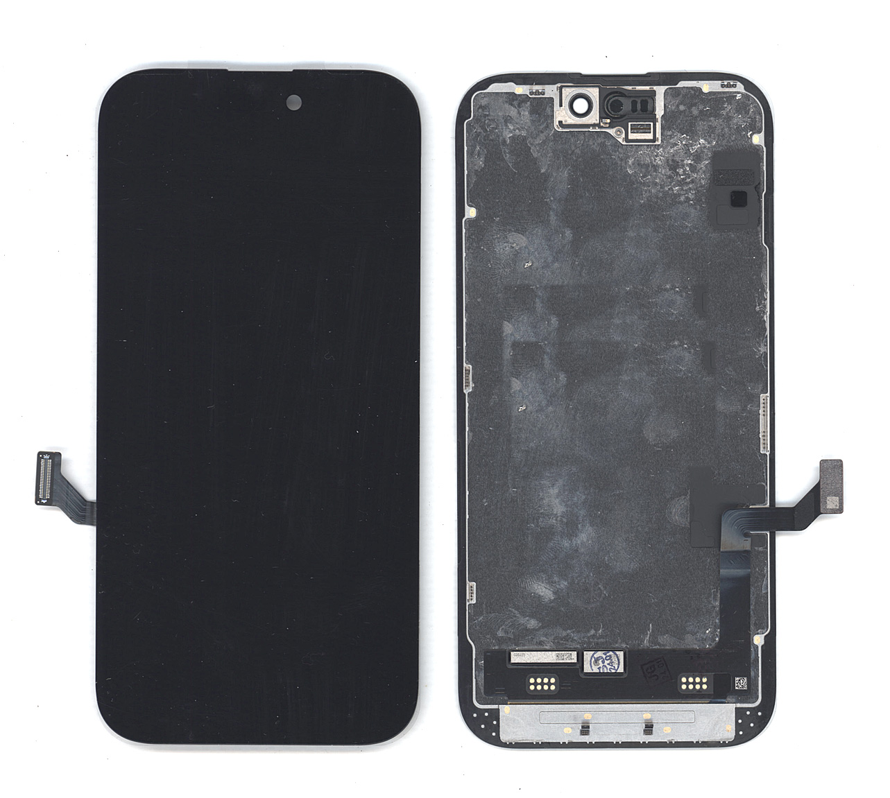 Дисплей (модуль) для Apple iPhone 15 в сборе с тачскрином черный (Soft Oled)