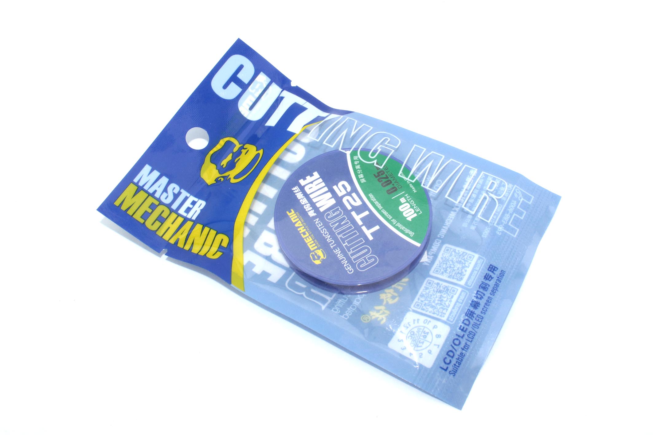 Леска (струна) Mechanic Genuine Tungsten Cutting Wire TT25 0,025 мм 100м