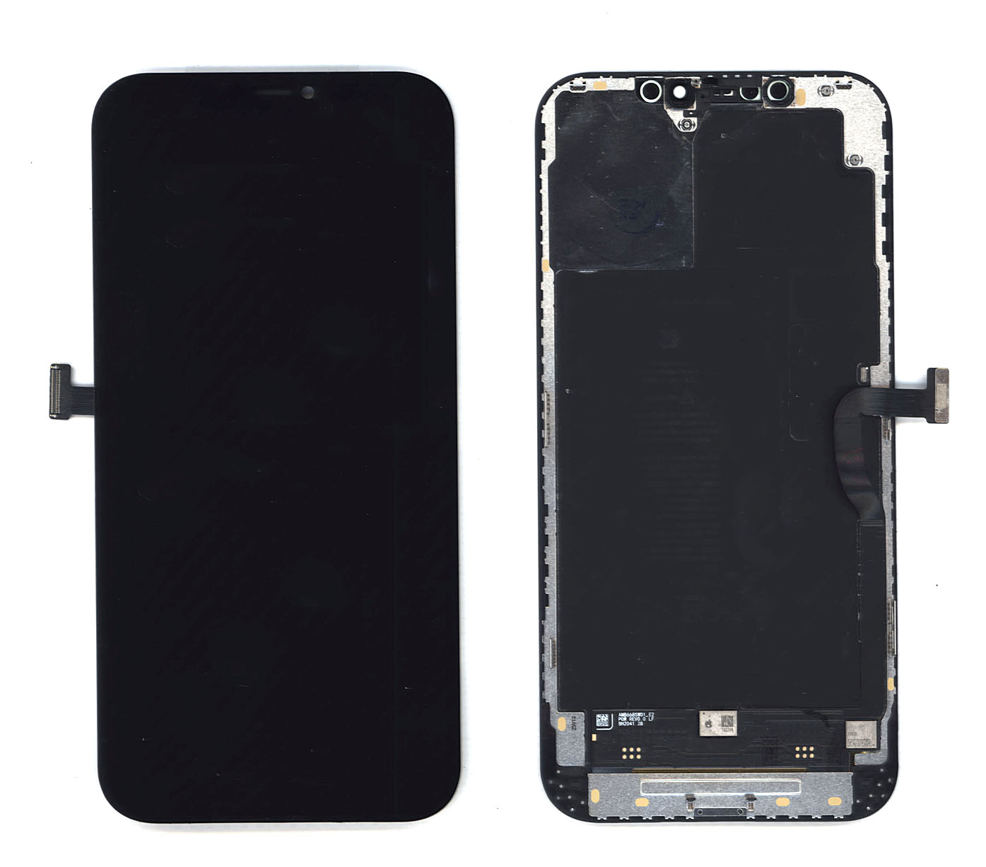 Дисплей (модуль) для Apple iPhone 12 Pro Max в сборе с тачскрином (Fog OR) черный