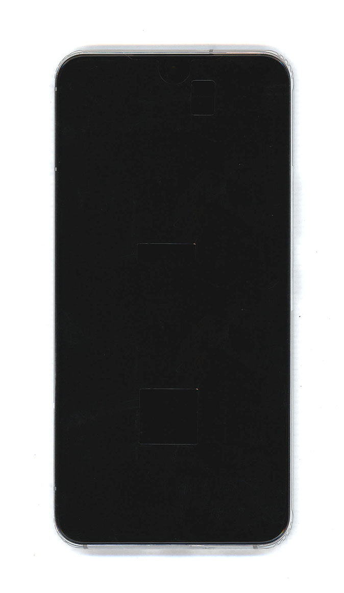 Дисплей для Samsung Galaxy S22 SM-S901B в сборе с тачскрином и рамкой белый