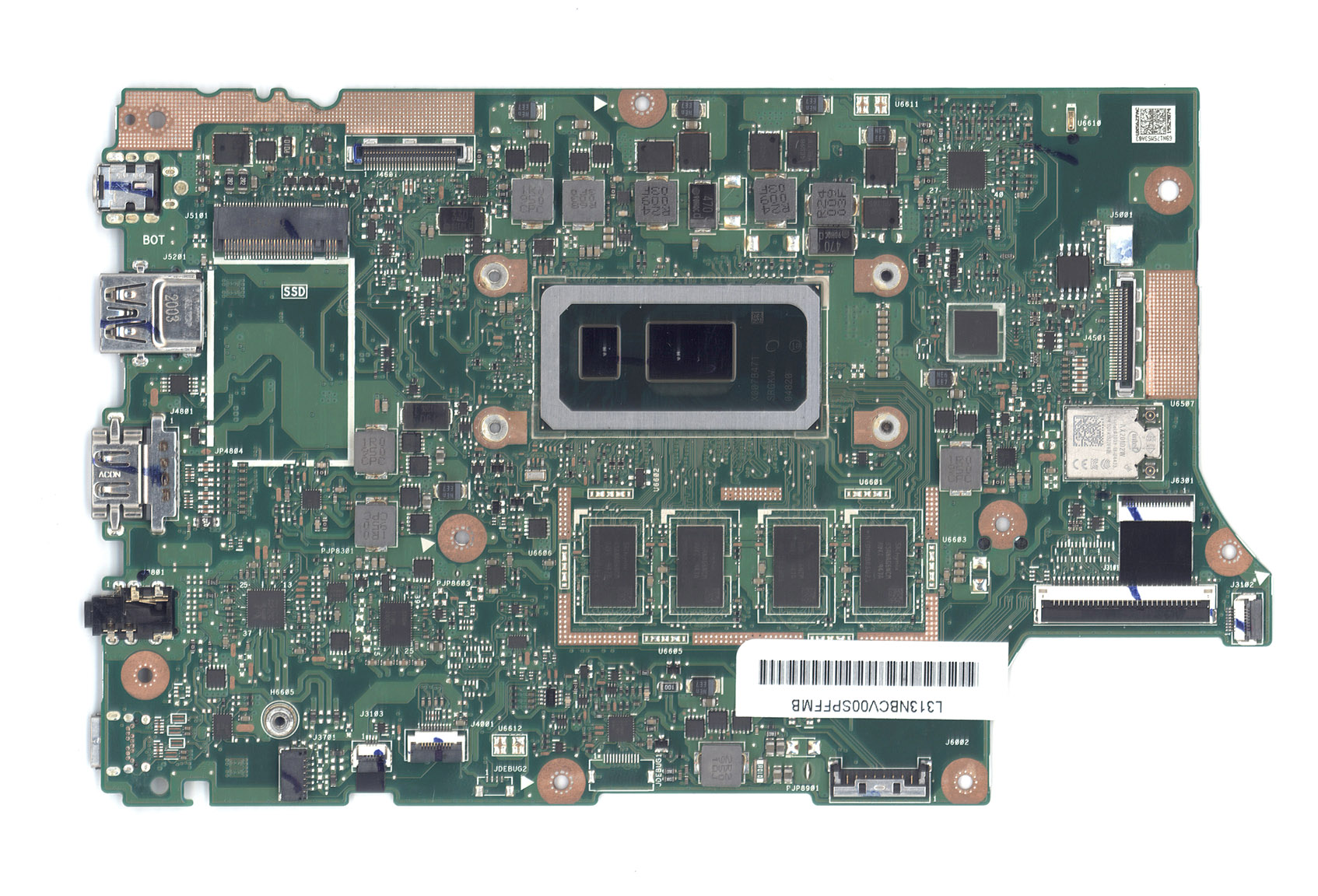 Материнская плата для Asus UX562FA 16G/I7-10510U 90NB0LK0-R00090