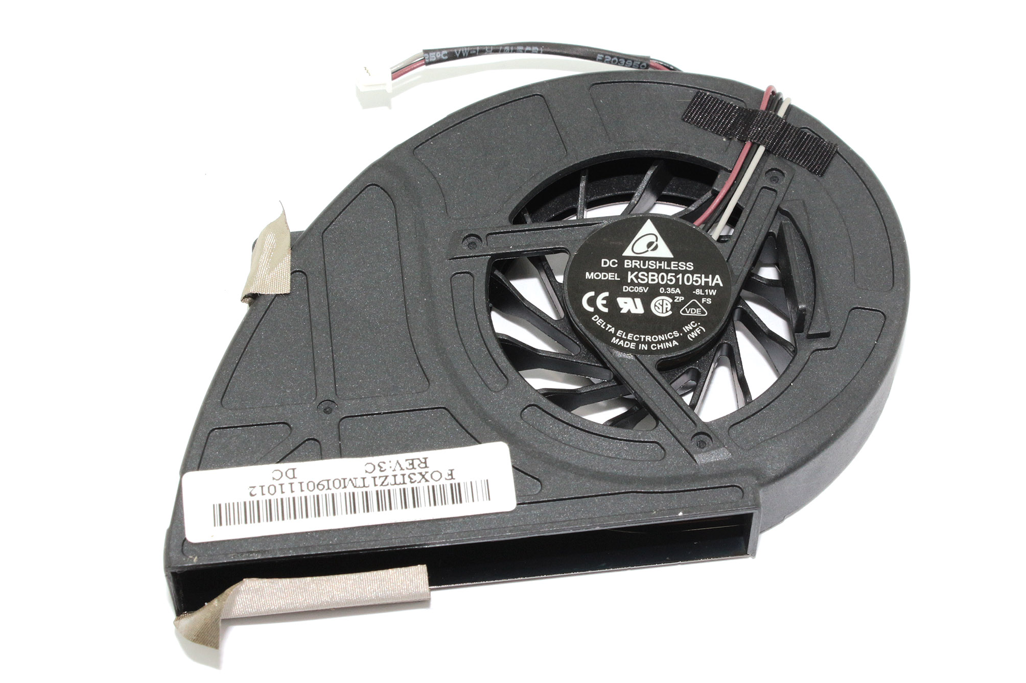 Вентилятор (кулер) для ноутбука Toshiba Qosimio X500 X505 P500 P500D P505 P505D VER-3 (с крышкой)