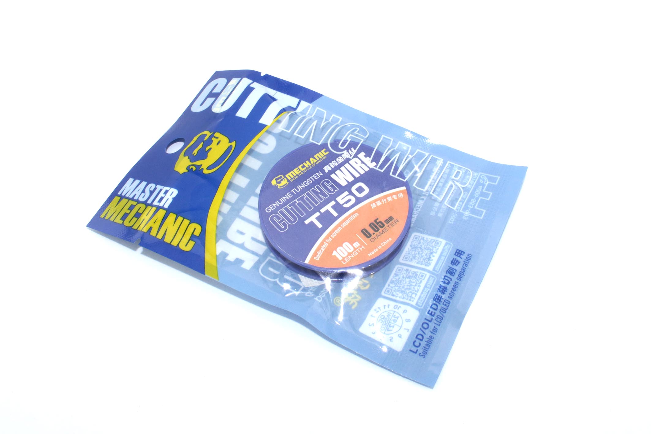 Леска (струна) Mechanic Genuine Tungsten Cutting Wire TT50 0,05 мм 100м
