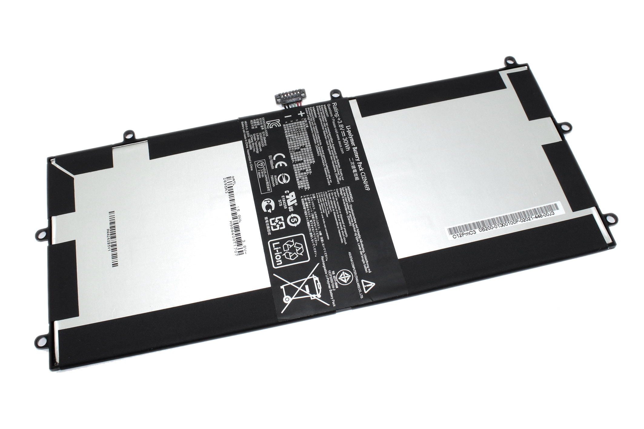 Аккумуляторная батарея C12N1419 для Asus T100Chi 3.8V 30Wh