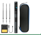 Паяльный набор Fnirsi HS02B Plus + 3 наконечника Паяльный набор Fnirsi HS02B Plus + 3 наконечника