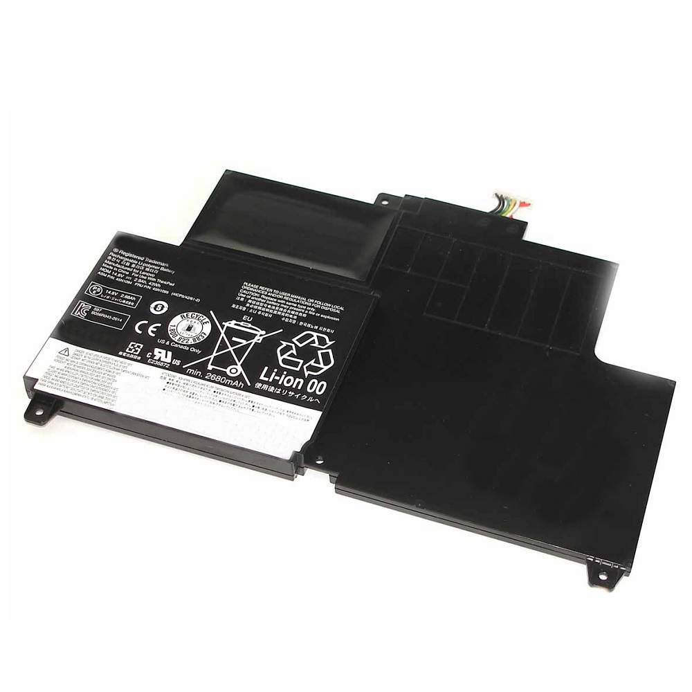 Аккумуляторная батарея для ноутбука Lenovo ThinkPad S230U (45N1094) 14.8V 43Wh черная