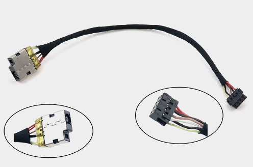 Разъем для ноутбука HP 250 255 G2 G3 15-G 15-R с кабелем