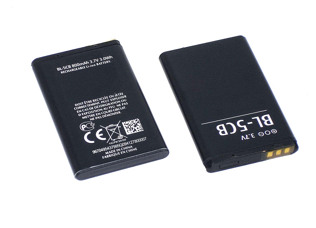 Аккумуляторная батарея BL-5CB для Nokia 1280/1616/100/101/105 2017