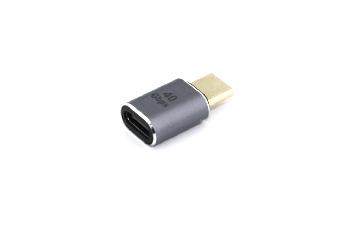 Переходник USB 4 Type C мама-папа прямой 091785 - купить в Москве за 210
