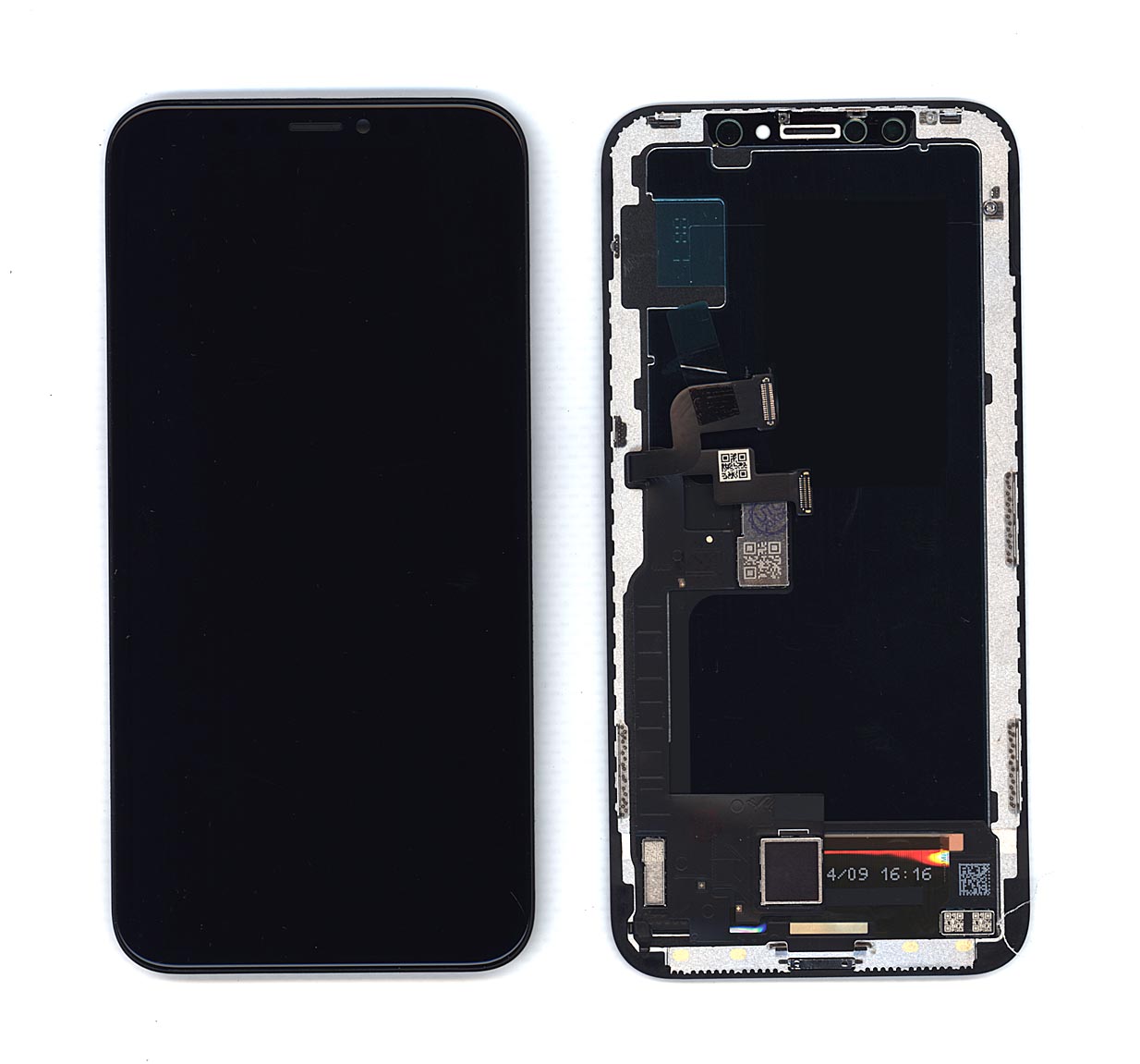 Дисплей для Apple iPhone X в сборе с тачскрином (OLED) черный