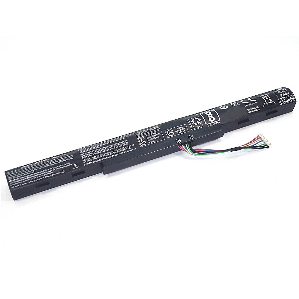 Аккумуляторная батарея для ноутбука Acer Aspire E15 (AS16A5K ) 14.8V 2650 mAh 41,4Wh
