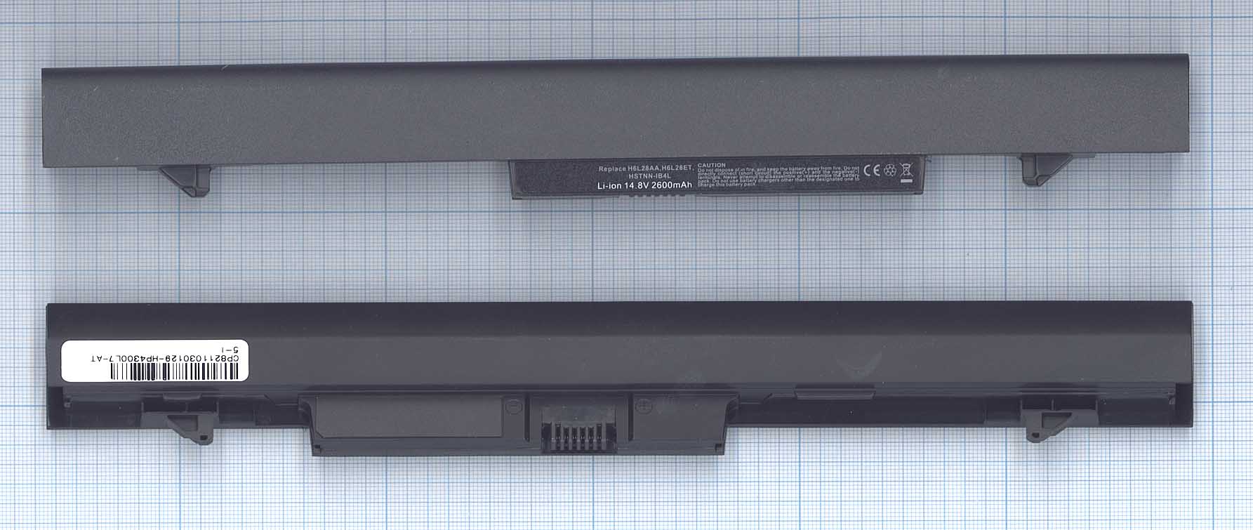 Аккумуляторная батарея для ноутбука HP ProBook 430 G1, 430 G2 (HSTNN-IB4L) (RA04) 2600mAh OEM черная