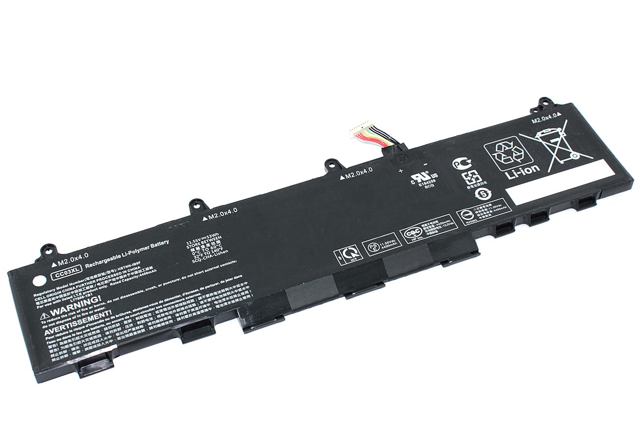 Аккумуляторная батарея для ноутбука HP EliteBook 835 G7 (CC03XL) 11.55V 4400mAh