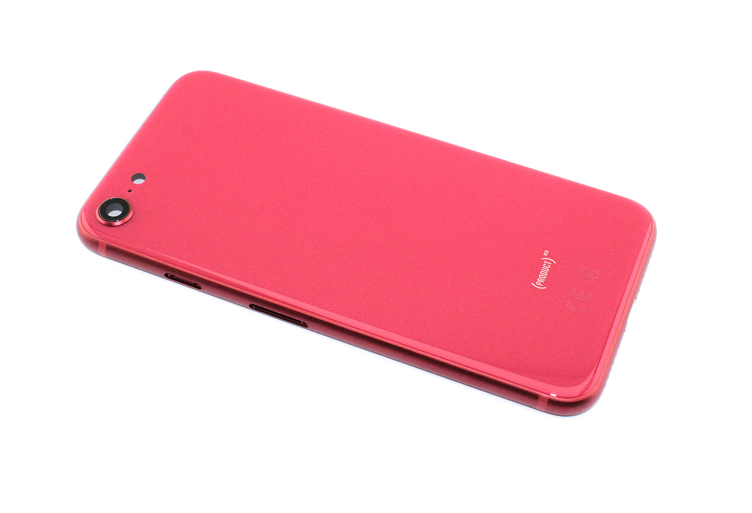 Задняя крышка (корпус) в сборе с рамкой для Apple iPhone SE2 красная