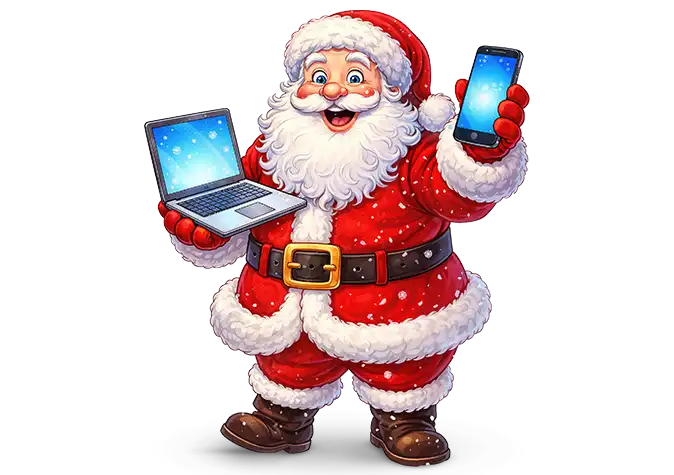 С наступающим Новым Годом!