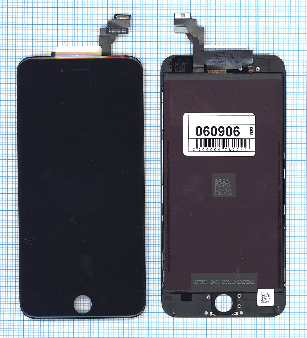 Дисплей для Apple iPhone 6 Plus в сборе с тачскрином (Foxconn) черный