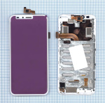 Дисплей для Inoi 5i Lite белый с рамкой 073377 - купить в Москве за 2 397