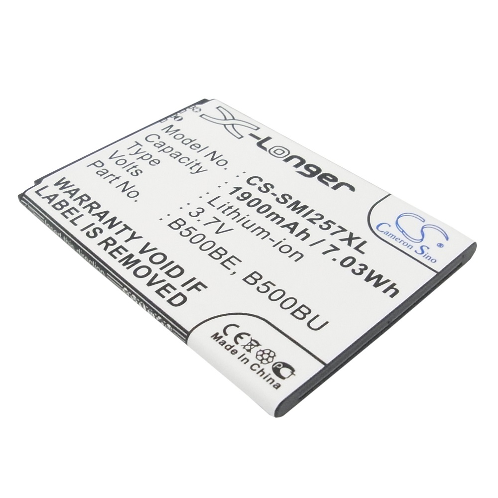 Аккумулятор  CS-SMI257XL (B500AE) для Galaxy S4 mini GT-I9190 3.7V / 1900mAh / 7.03Wh