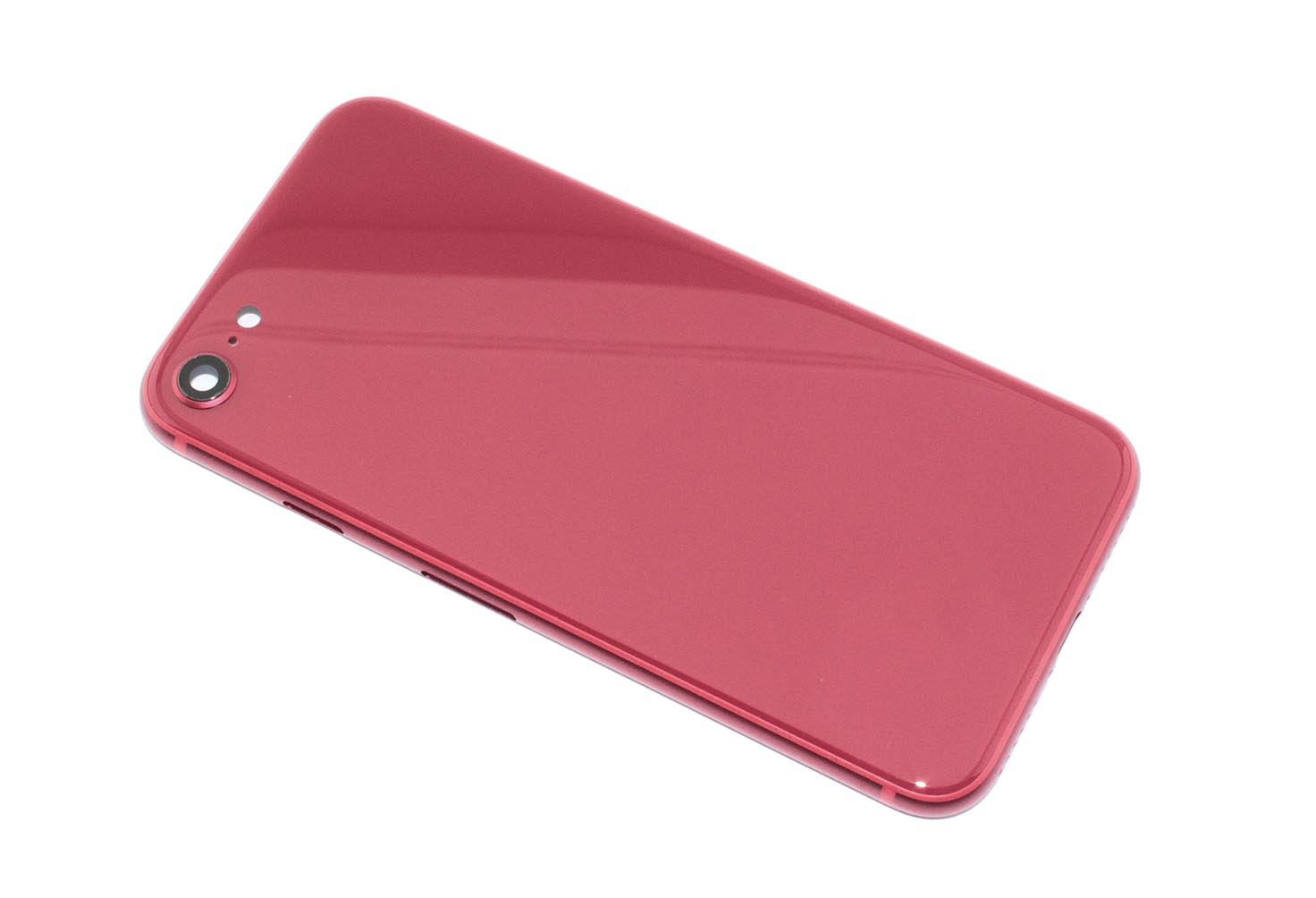 Задняя крышка (корпус) в сборе с рамкой для Apple iPhone SE3 красная