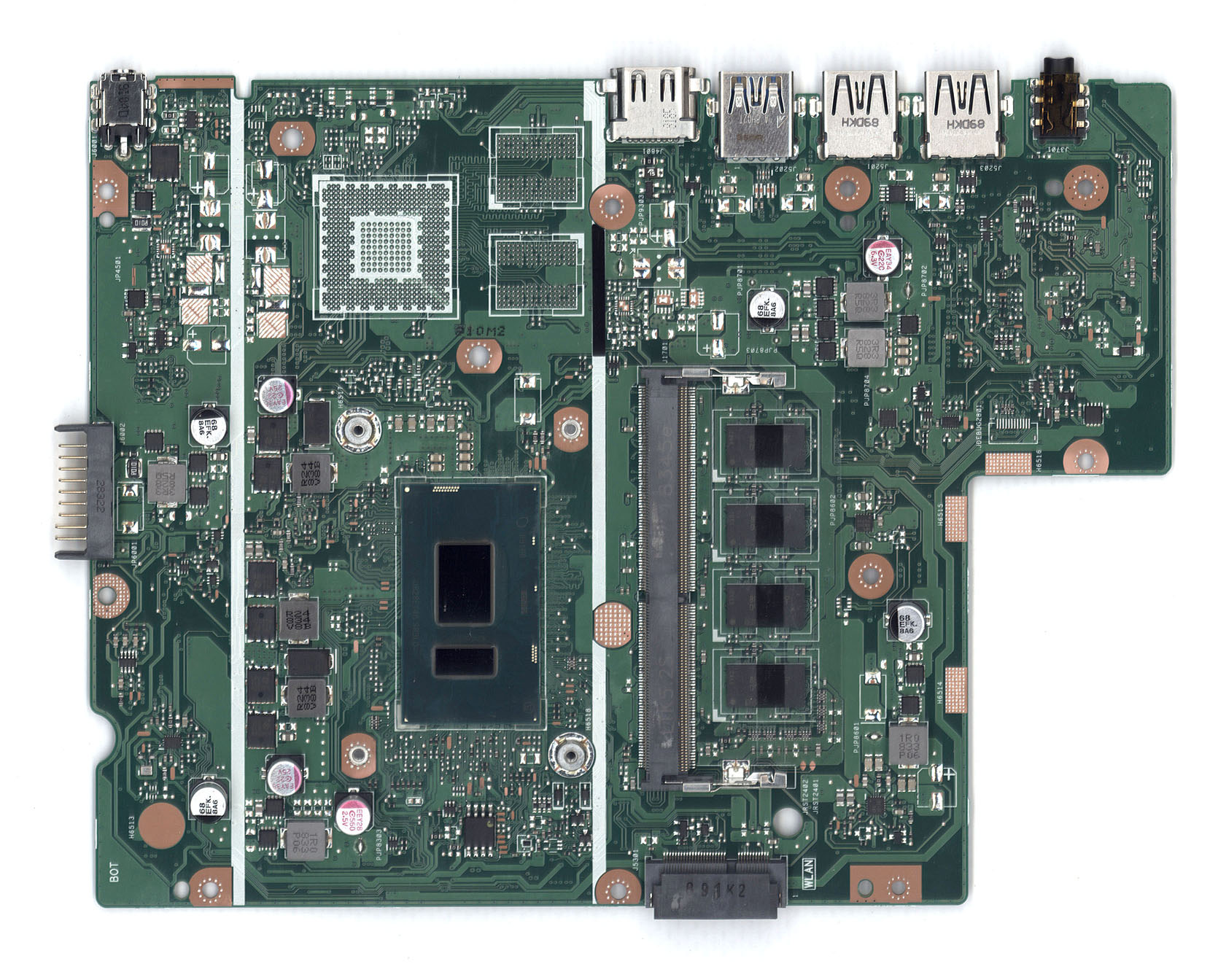 Материнская плата для Asus X540UA 4G/I7-8550U 90NB0HF0-R000C0