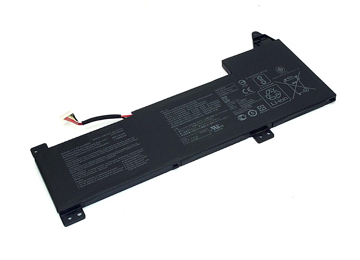 Аккумуляторная батарея для ноутбукa Asus VivoBook X570U FX570U (B31N1723) 11.4 48Wh