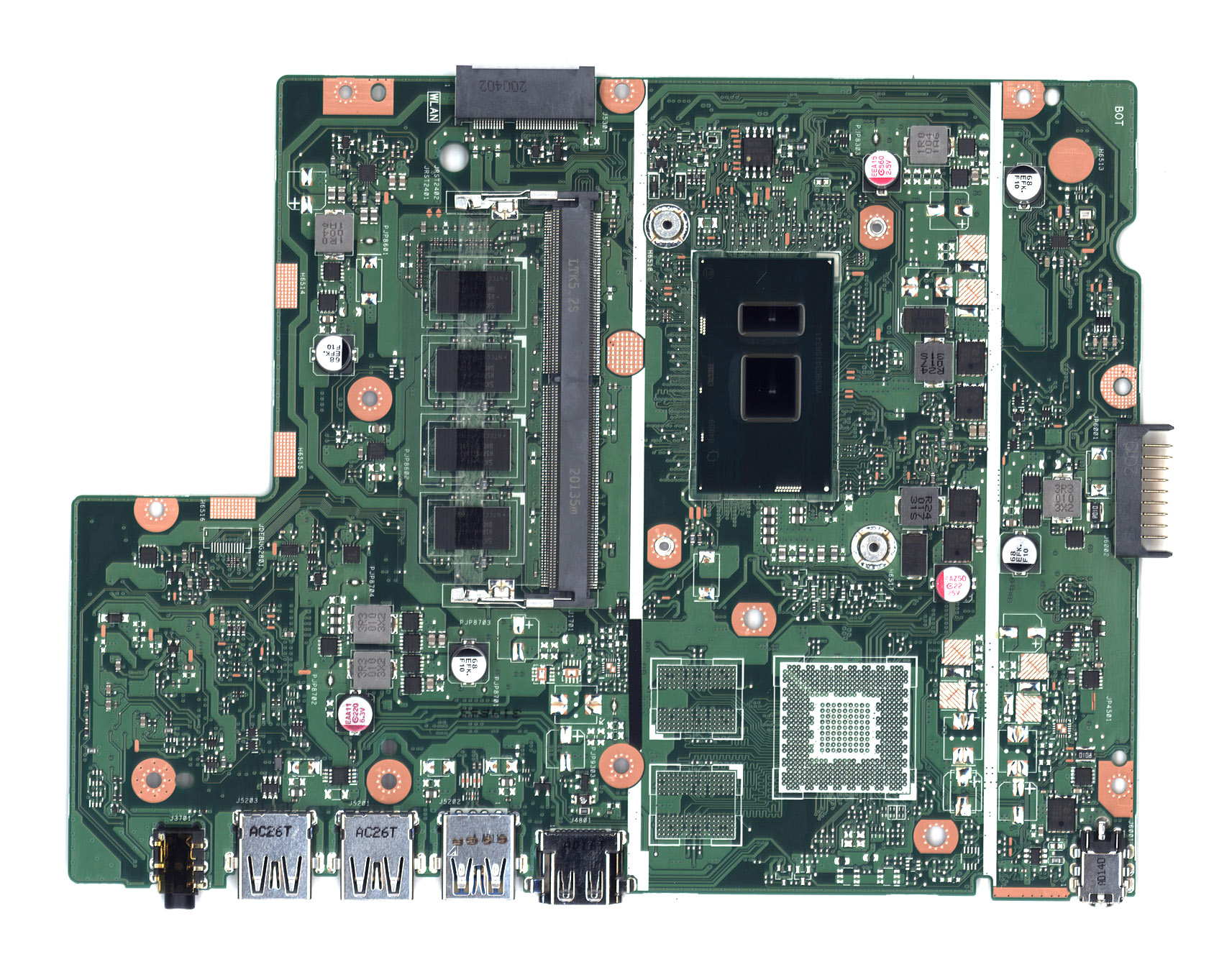 Материнская плата для Asus X540UA 4G/I7-7500U 90NB0HF0-R000S0