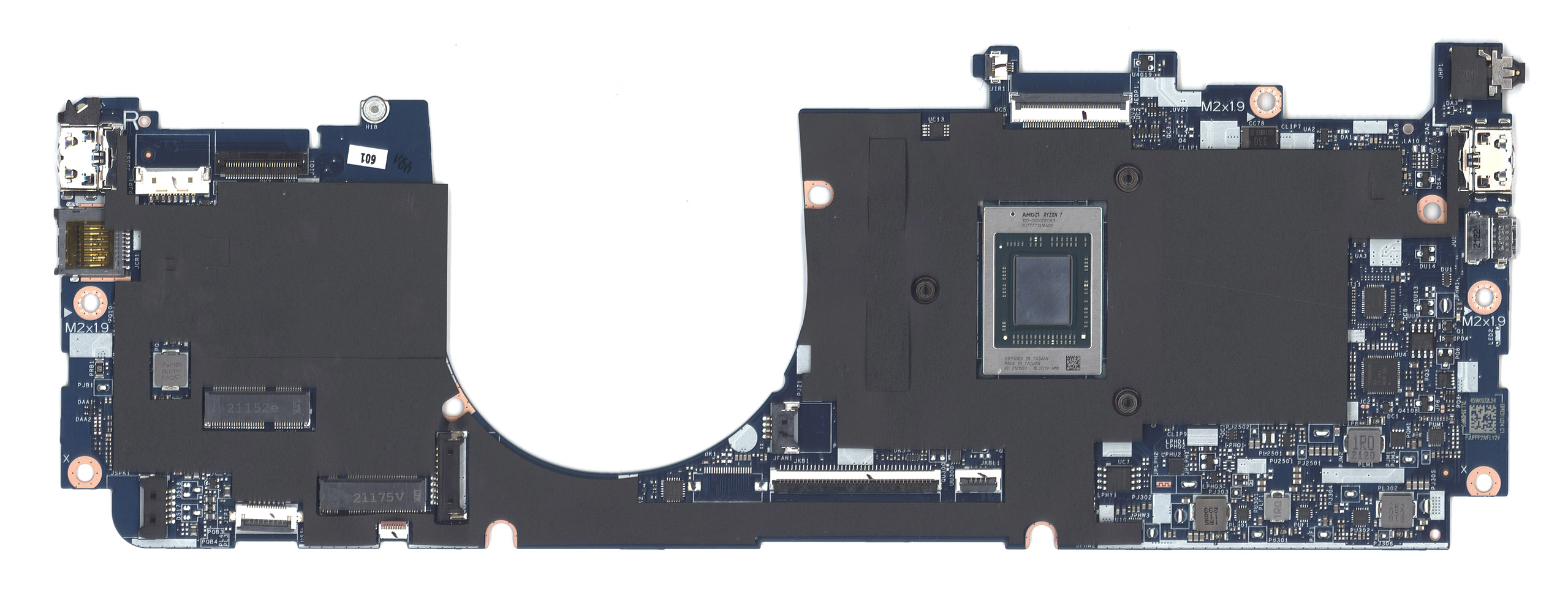 Материнская плата LA-J481P HP Envy x360 13z-ay000 Ryzen 7 4700U