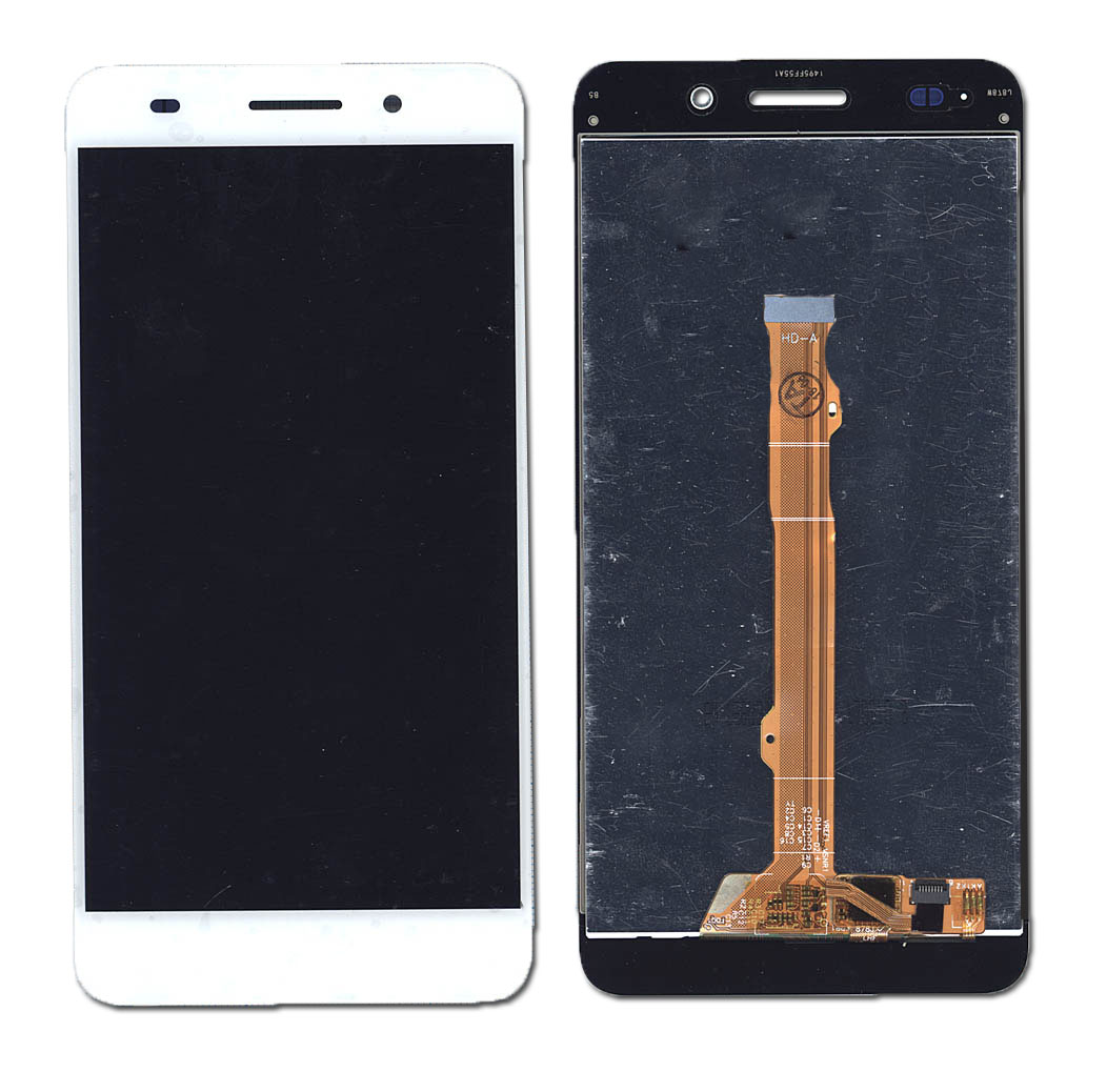 Дисплей для Huawei Honor 5A Play, Y6 II, Honor 5A (5,5") в сборе с тачскрином белый
