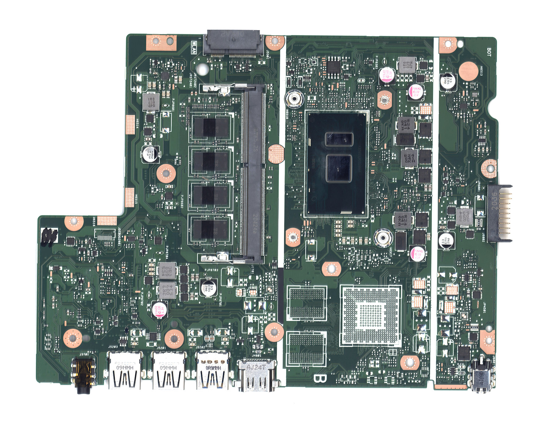 Материнская плата для Asus X540UA 4G/I5-6200U 90NB0HF0-R000T0