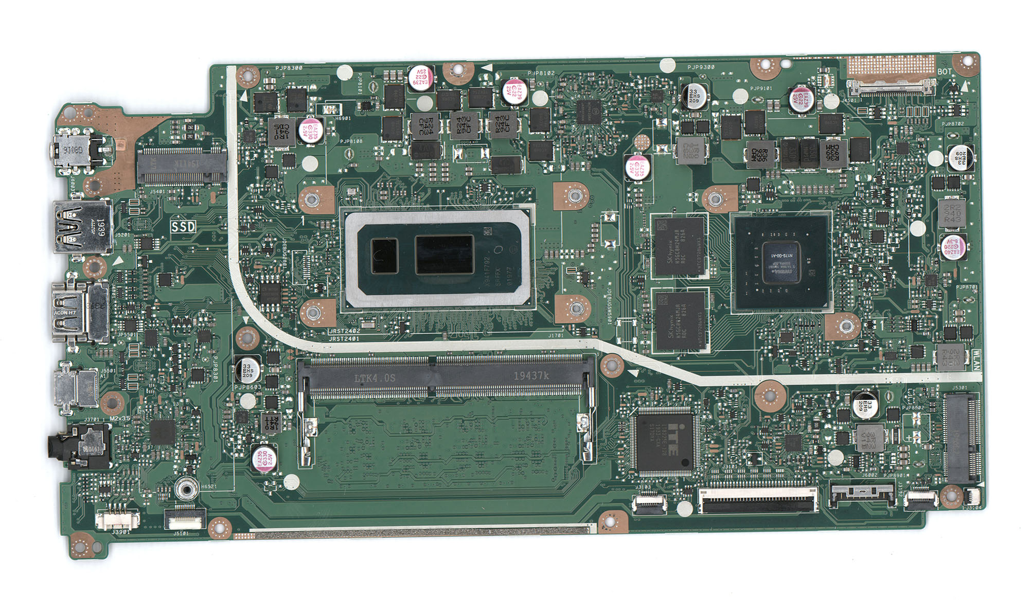 Материнская плата для Asus X512FJ 4G/I5-8265U 90NB0M70-R00050