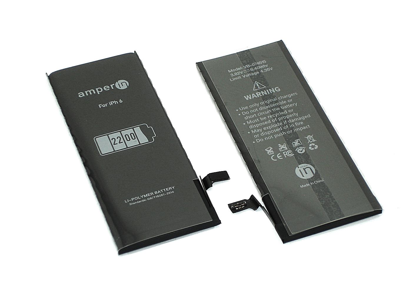Аккумулятор (батарея) Amperin для Apple iPhone 6
