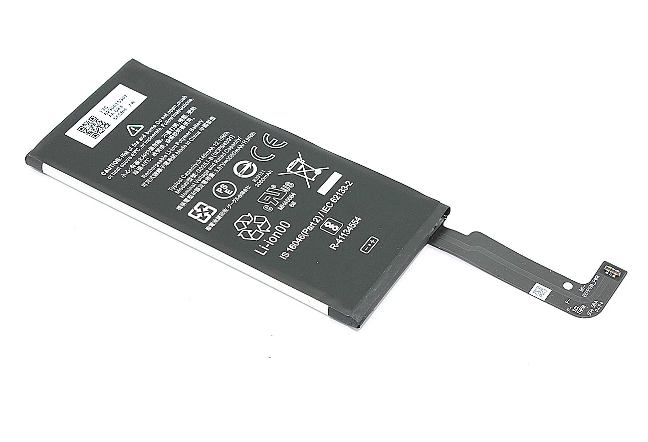 Аккумулятор (батарея) для Google Pixel 4A Rev. 501 (G025J-B/GO25J-B) 3.87V 3140mAh Li-Pol