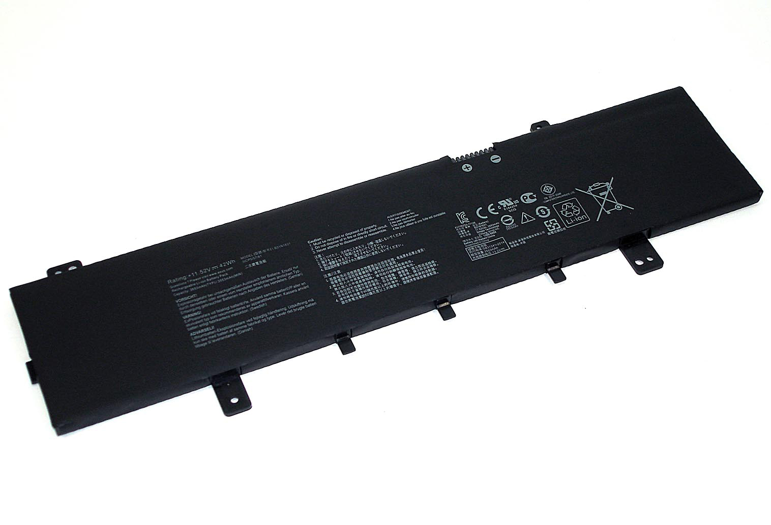 Аккумуляторная батарея для ноутбука Asus VivoBook 15 X505BA (B31N1631) 11.52V 42Wh