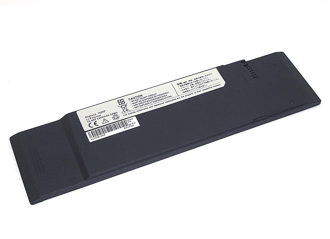 Аккумуляторная батарея для ноутбука Asus Eee PC 1008KR (1008P-3S1P) 10.95V 2200mAh OEM черная