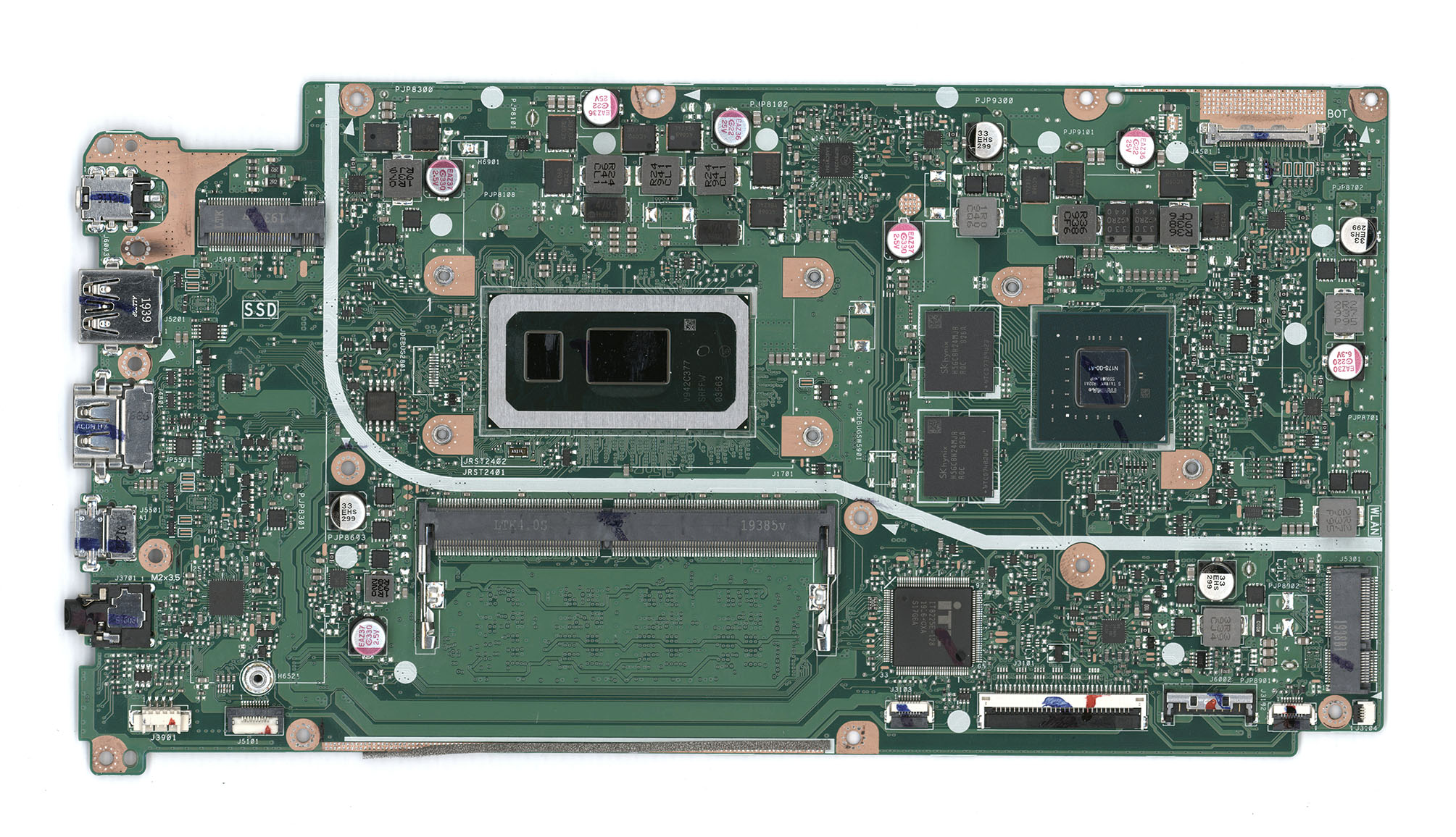 Материнская плата для Asus X512FJ 8G/I7-8565U 90NB0M70-R00020