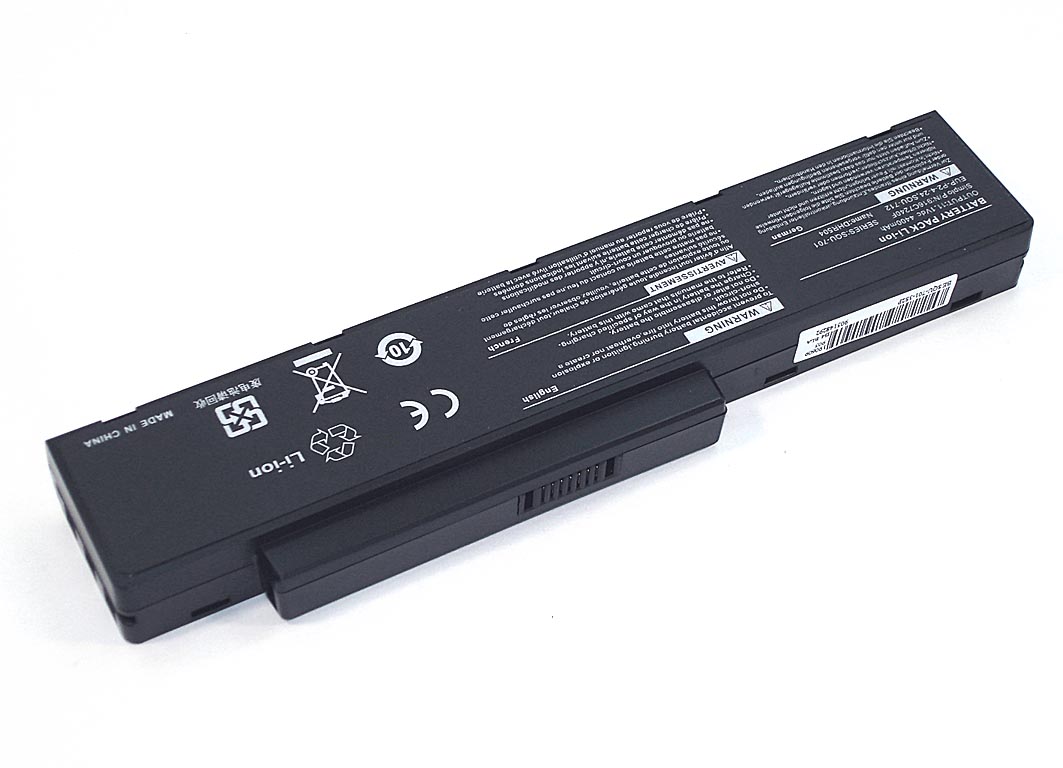 Аккумуляторная батарея для ноутбука Benq SQU-701 11.1V 4400mAh OEM черная