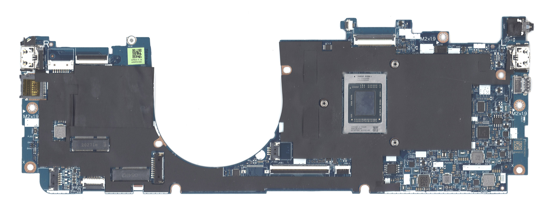 Материнская плата LA-J481P HP Envy x360 13z-ay000 Ryzen 5 4500U