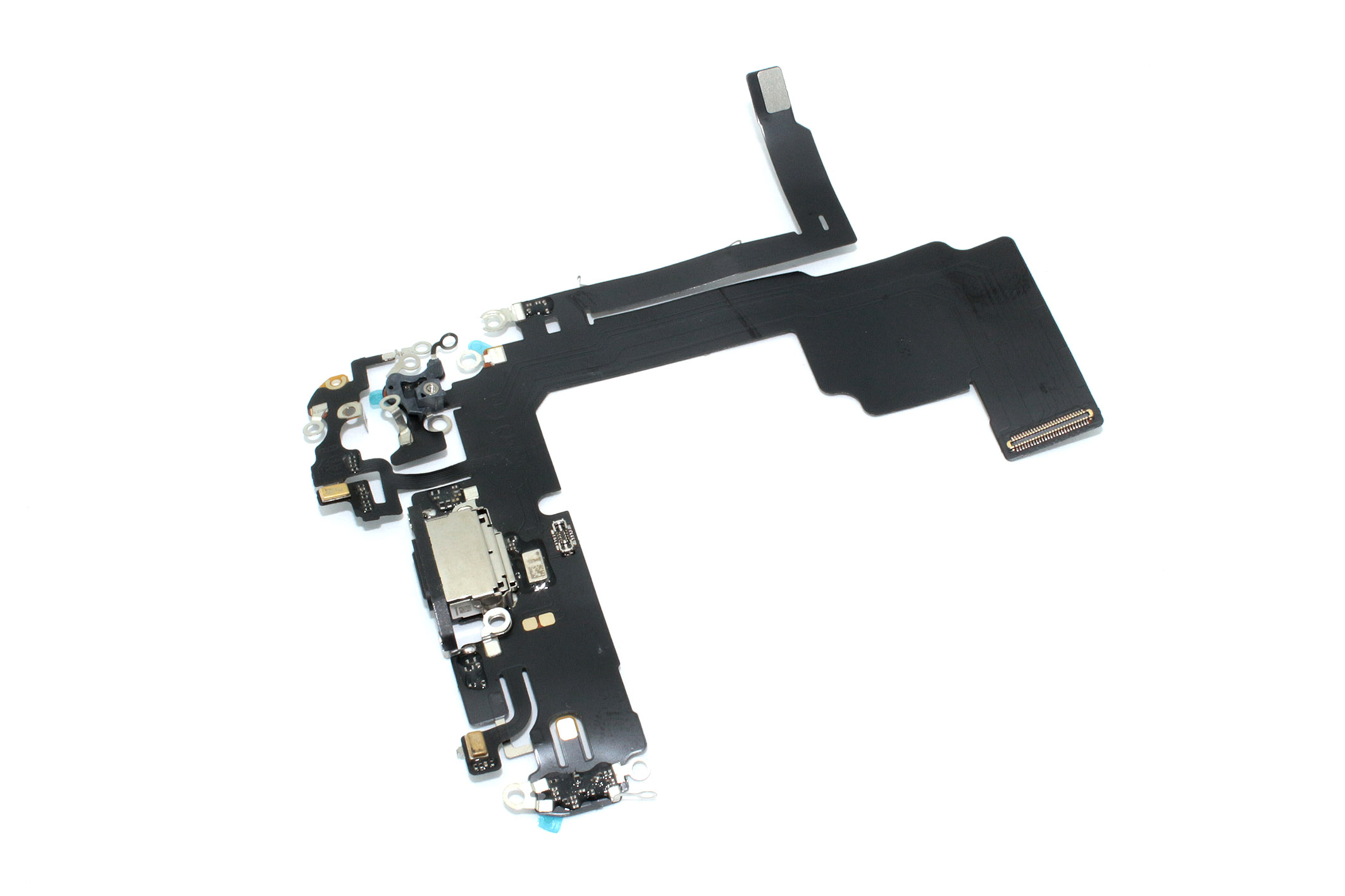 Шлейф с разъемом зарядки и микрофоном для iPhone 15 Pro (A3102)