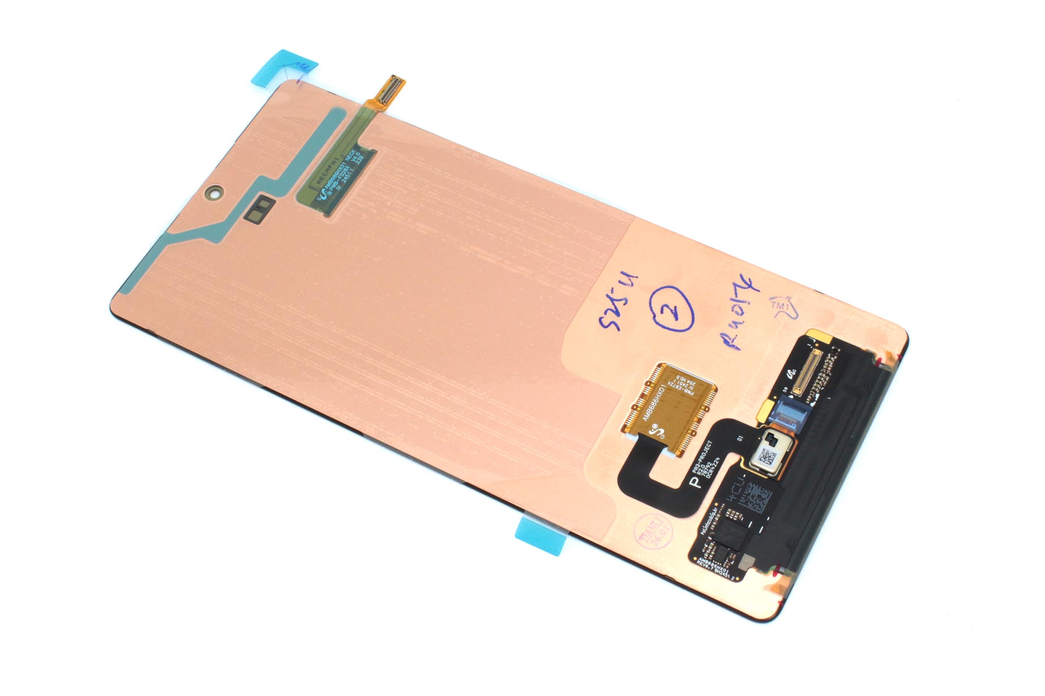 Дисплей (модуль) для Samsung Galaxy S25 Ultra (S938B) с тачскрином Super Amoled черный