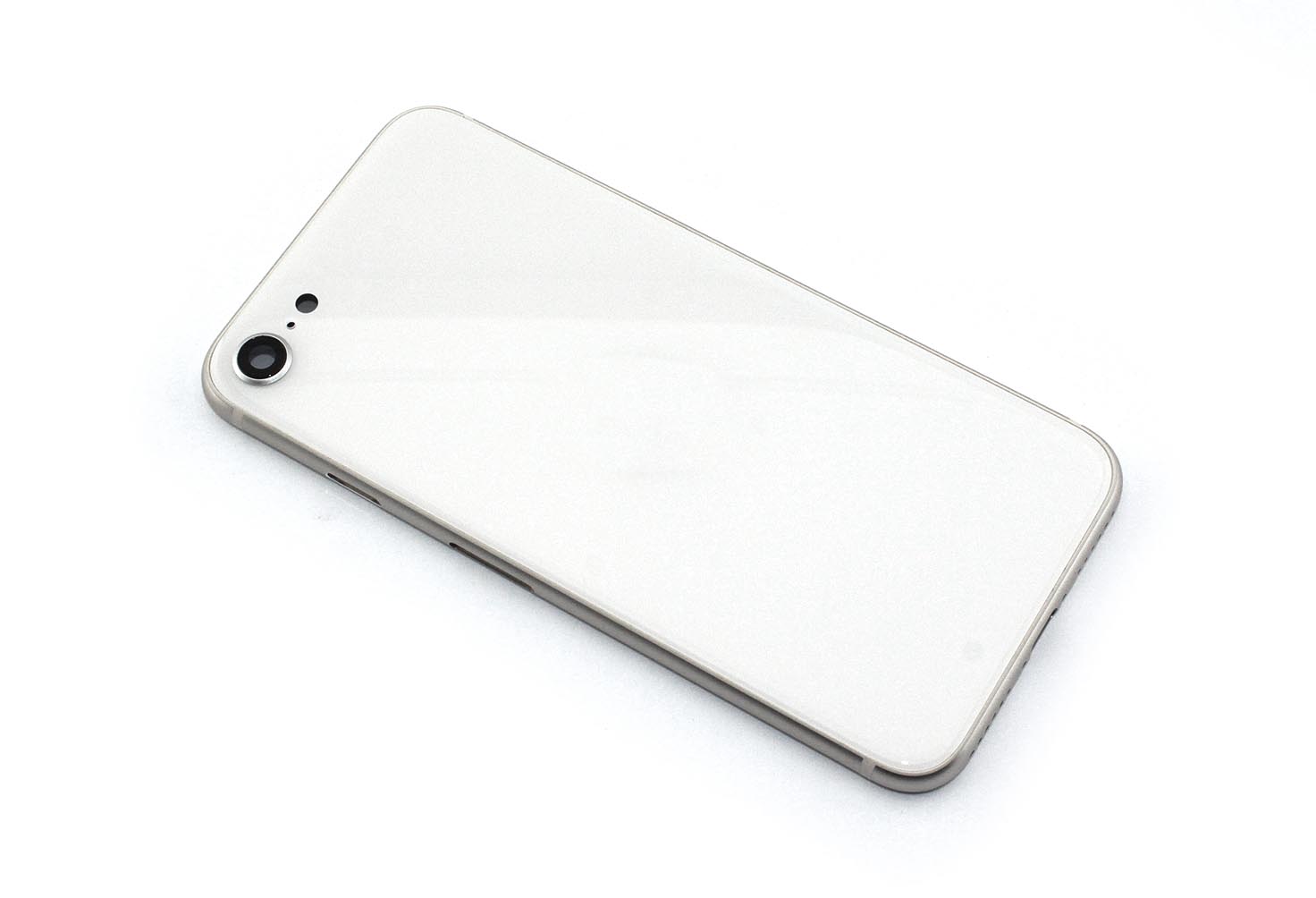 Задняя крышка (корпус) в сборе с рамкой для Apple iPhone SE3 белая