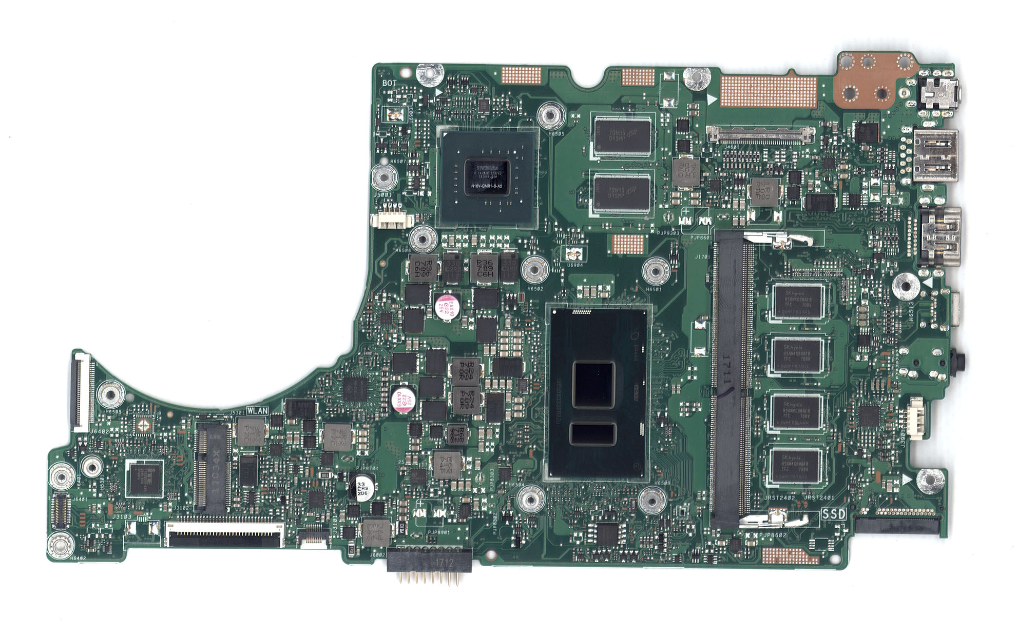 Материнская плата для Asus X410UV 4G/I5-7200U 90NB0F80-R00010