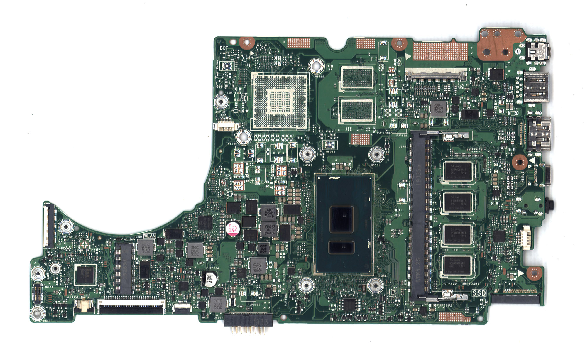 Материнская плата для Asus UX310UA 8G/I7-7500U 90NB0CJ0-R00090