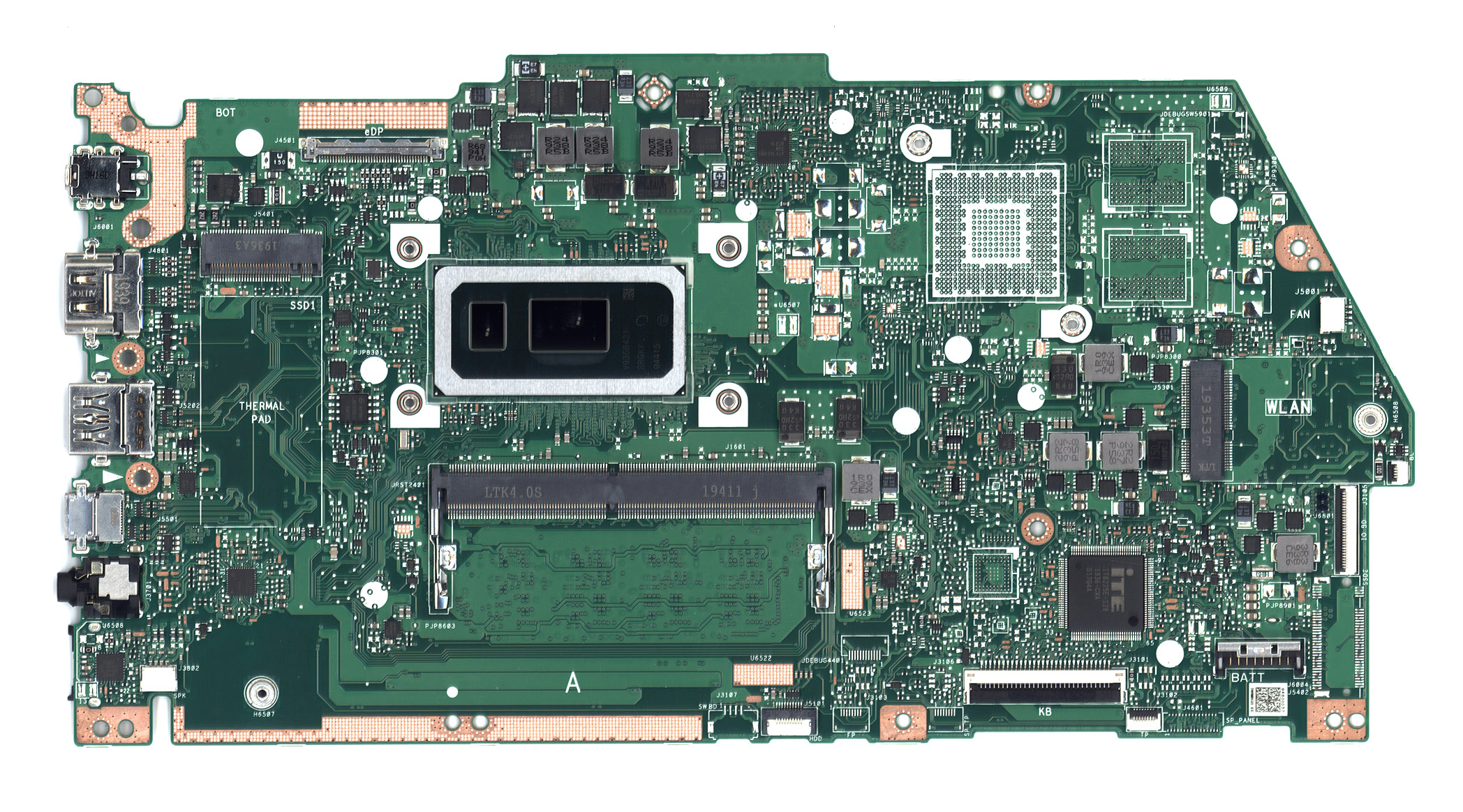 Материнская плата для Asus X531FA 8G/I5-10210U 90NB0LL0-R00070
